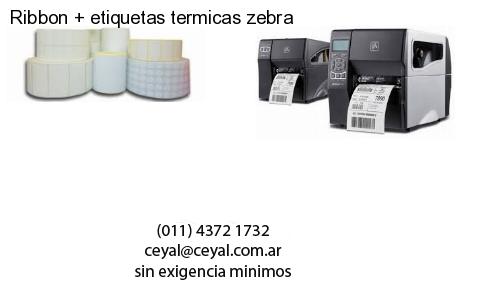 Ribbon   etiquetas termicas zebra