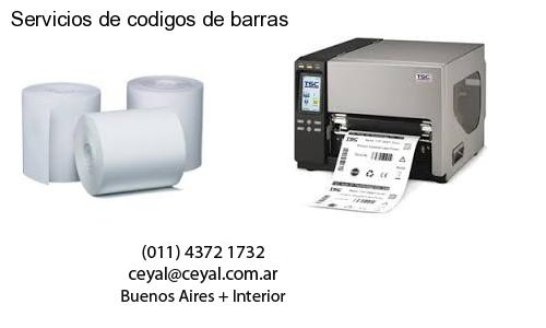 Servicios de codigos de barras