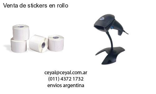 Venta de stickers en rollo