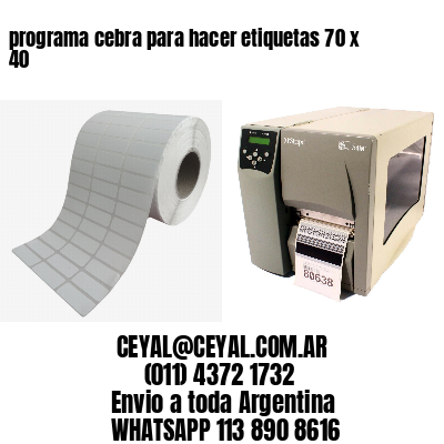 programa cebra para hacer etiquetas 70 x 40