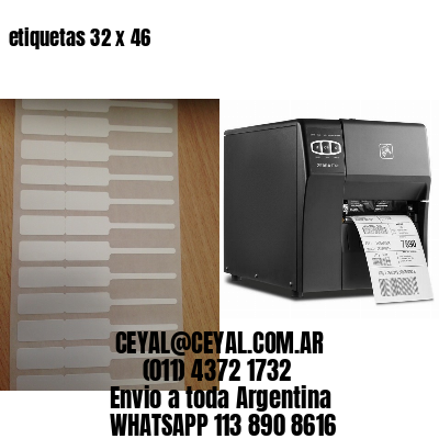 etiquetas 32 x 46