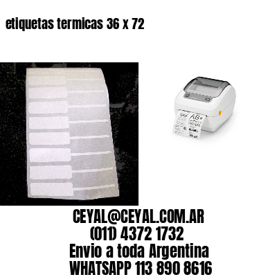 etiquetas termicas 36 x 72