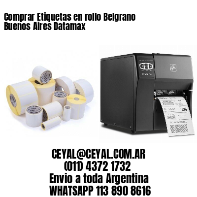 Comprar Etiquetas en rollo Belgrano  Buenos Aires Datamax