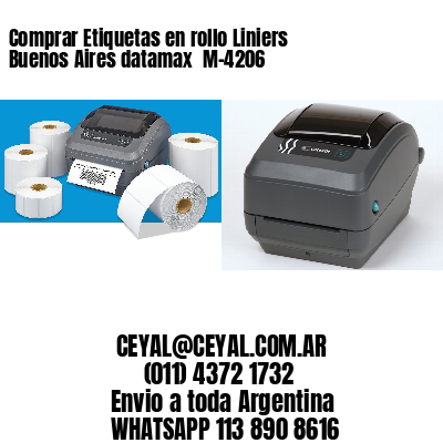 Comprar Etiquetas en rollo Liniers  Buenos Aires datamax  M-4206