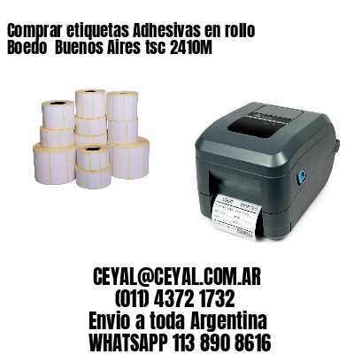 Comprar etiquetas Adhesivas en rollo Boedo  Buenos Aires tsc 2410M