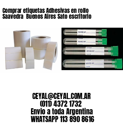 Comprar etiquetas Adhesivas en rollo Saavedra  Buenos Aires Sato escritorio