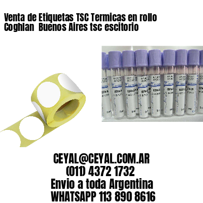 Venta de Etiquetas TSC Termicas en rollo Coghlan  Buenos Aires tsc escitorio