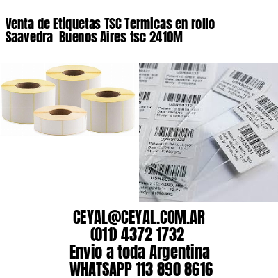 Venta de Etiquetas TSC Termicas en rollo Saavedra  Buenos Aires tsc 2410M