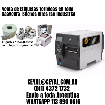 Venta de Etiquetas Termicas en rollo Saavedra  Buenos Aires tsc industrial