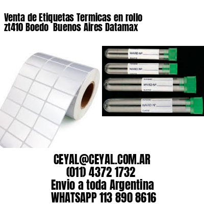 Venta de Etiquetas Termicas en rollo zt410 Boedo  Buenos Aires Datamax