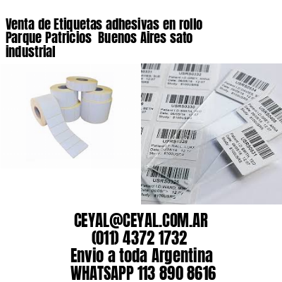 Venta de Etiquetas adhesivas en rollo Parque Patricios  Buenos Aires sato industrial