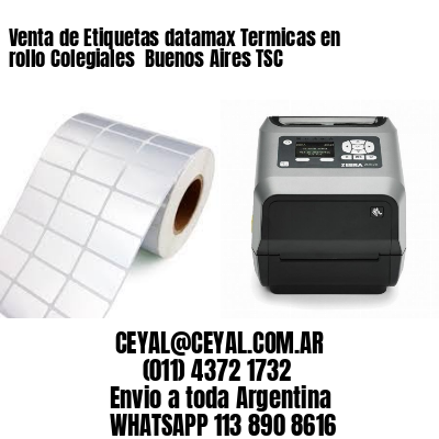 Venta de Etiquetas datamax Termicas en rollo Colegiales  Buenos Aires TSC