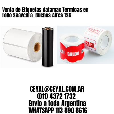 Venta de Etiquetas datamax Termicas en rollo Saavedra  Buenos Aires TSC