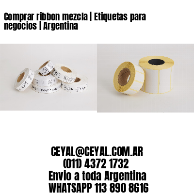 Comprar ribbon mezcla | Etiquetas para negocios | Argentina