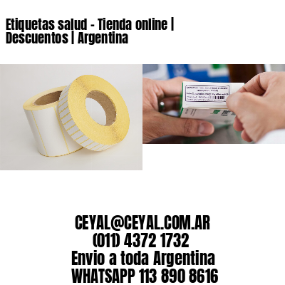 Etiquetas salud – Tienda online | Descuentos | Argentina