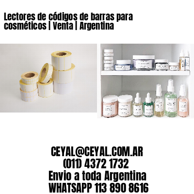 Lectores de códigos de barras para cosméticos | Venta | Argentina