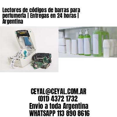 Lectores de códigos de barras para perfumería | Entregas en 24 horas | Argentina