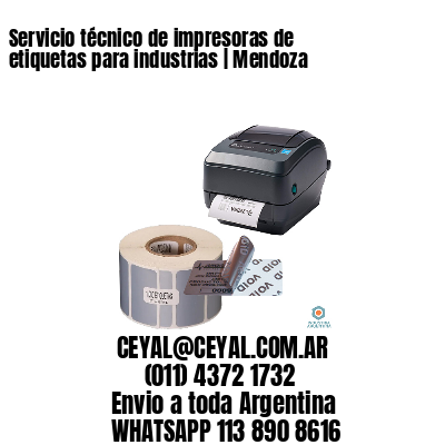 Servicio técnico de impresoras de etiquetas para industrias | Mendoza