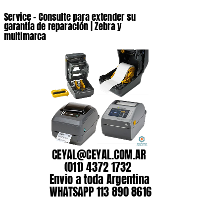 Service - Consulte para extender su garantía de reparación | Zebra y multimarca