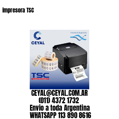 impresora TSC