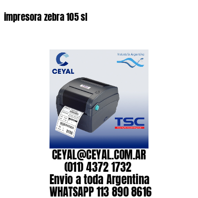 impresora zebra 105 sl