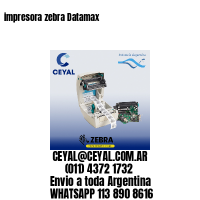 impresora zebra Datamax