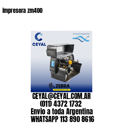 impresora zm400