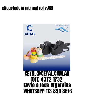 etiquetadora manual jollyJH8
