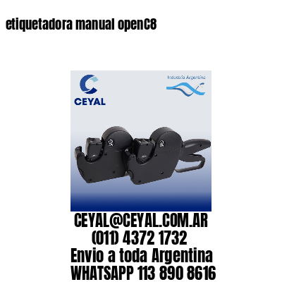 etiquetadora manual openC8