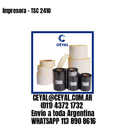 impresora – TSC 2410