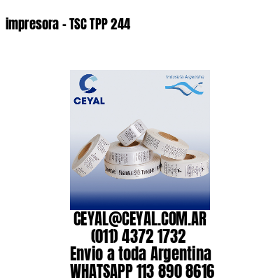 impresora – TSC TPP 244