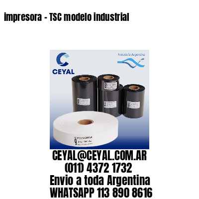 impresora – TSC modelo industrial