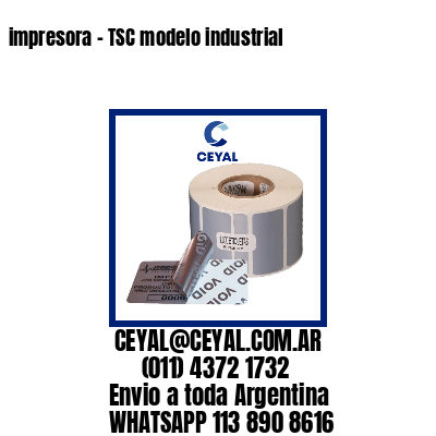 impresora – TSC modelo industrial