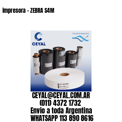 impresora – ZEBRA S4M