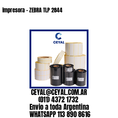 impresora – ZEBRA TLP 2844