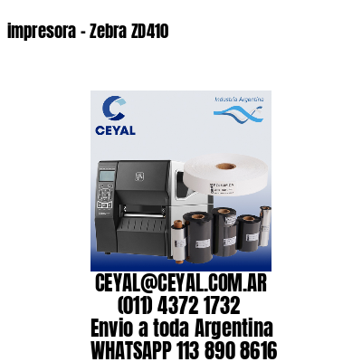 impresora – Zebra ZD410