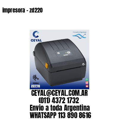 impresora – zd220