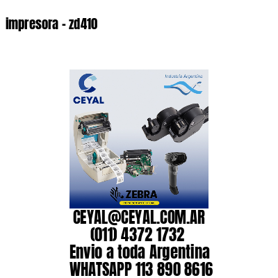 impresora – zd410