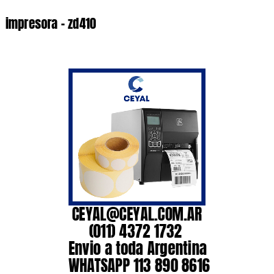 impresora – zd410