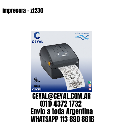 impresora – zt230