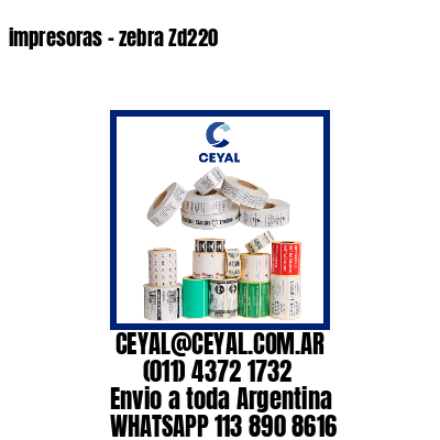 impresoras – zebra Zd220