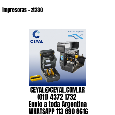impresoras – zt230