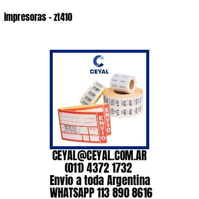 impresoras – zt410