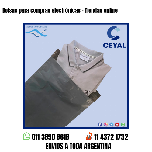 Bolsas para compras electrónicas – Tiendas online