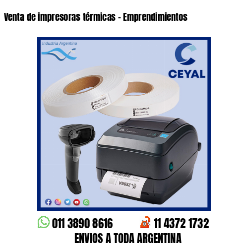 Venta de impresoras térmicas – Emprendimientos