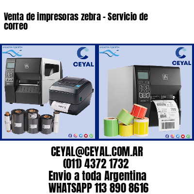 Venta de impresoras zebra – Servicio de correo