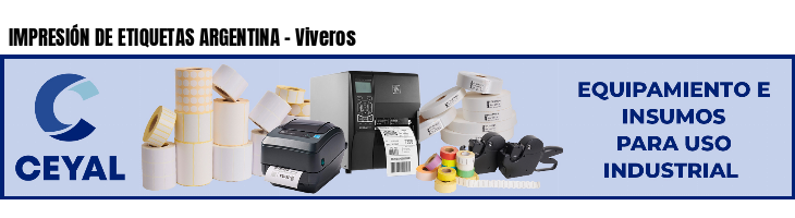 IMPRESIÓN DE ETIQUETAS ARGENTINA - Viveros