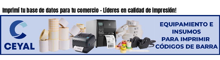 Imprimí tu base de datos para tu comercio - Líderes en calidad de impresión!