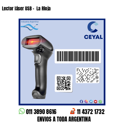 Lector láser USB –  La Rioja