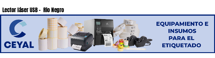 Lector láser USB -  Rio Negro